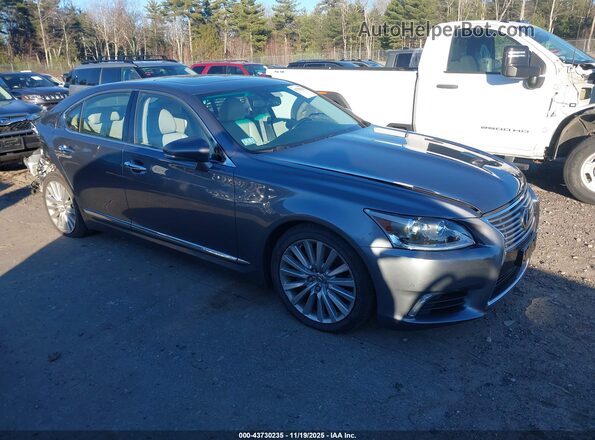 JTHCL5EF2H5029169 2017 LEXUS LS 460 Gray Delantero derecho