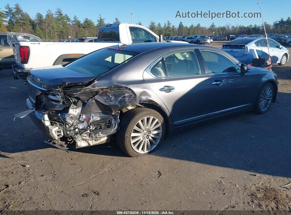 JTHCL5EF2H5029169 2017 LEXUS LS 460 Gray Trasero derecho