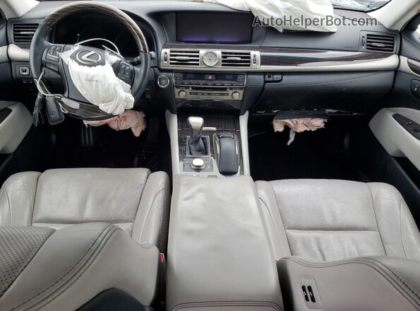 JTHCL5EF6H5028445 2017 LEXUS LS Серый Вид панели приборов