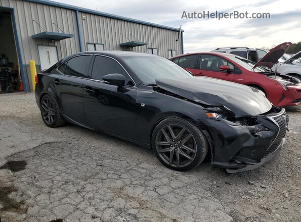 JTHCM1D20G5010235 2016 LEXUS IS Черный Передняя правая четверть