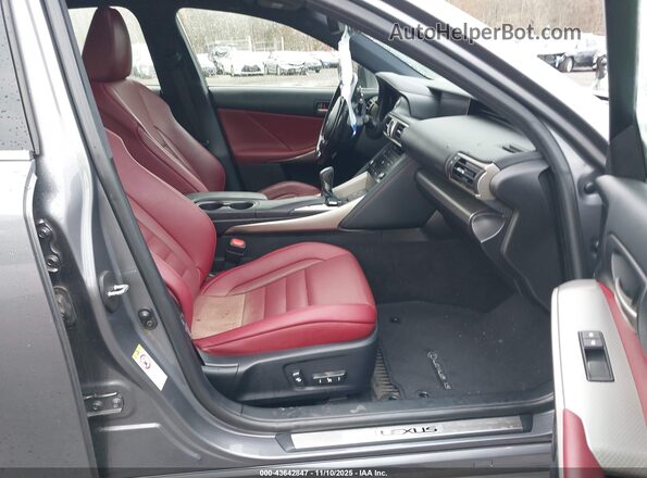 JTHCM1D22H5023151 2017 LEXUS IS 300 Серый Вид салона спереди