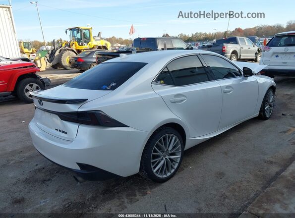 JTHCM1D26G5009901 2016 LEXUS IS 300 Белый Задняя правая четверть