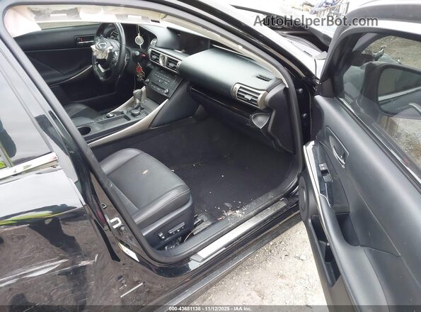 JTHCM1D28G5014453 2016 LEXUS IS 300 Черный Вид салона спереди