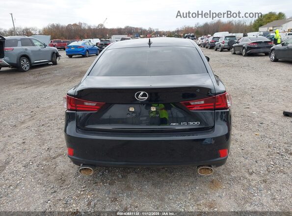 JTHCM1D28G5014453 2016 LEXUS IS 300 Черный 