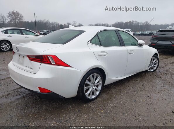 JTHCM1D29G5003977 2016 LEXUS IS 300 Белый Задняя правая четверть