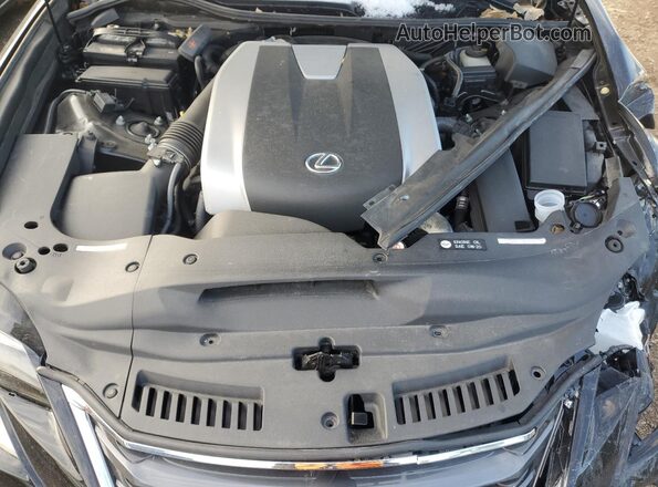 JTHCZ1BL1HA005664 2017 LEXUS GS Черный Вид задней части салона