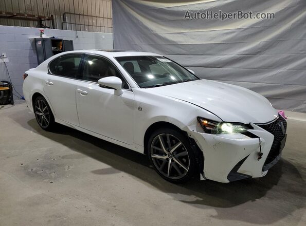 JTHCZ1BL5HA007093 2017 LEXUS GS White Передня права чверть