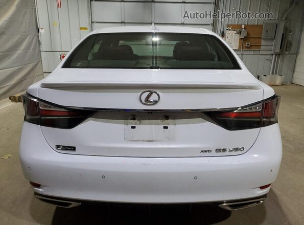 JTHCZ1BL5HA007093 2017 LEXUS GS White Вид ззаду
