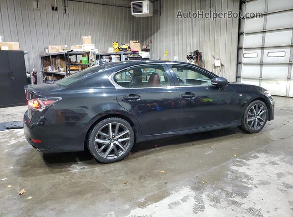 JTHCZ1BLXHA005338 2017 LEXUS GS Черный Задняя правая четверть