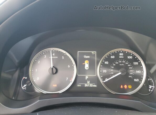 JTHD85ECXM5006096 2021 LEXUS RC Белый Вид щитка приборов