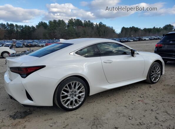 JTHD85ECXM5006096 2021 LEXUS RC Белый Задняя правая четверть