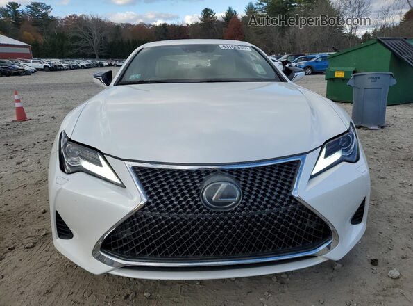 JTHD85ECXM5006096 2021 LEXUS RC Белый Вид спереди