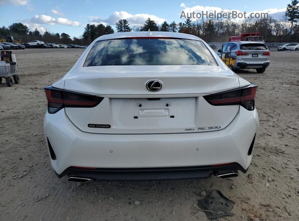 JTHD85ECXM5006096 2021 LEXUS RC Белый Вид сзади