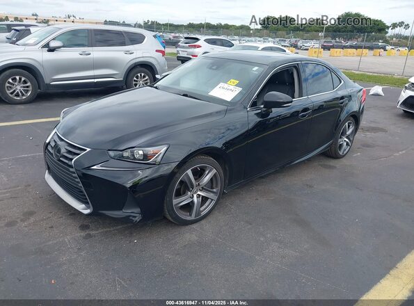 JTHDA1D28L5107464 2020 LEXUS IS 300 Черный Передняя левая четверть