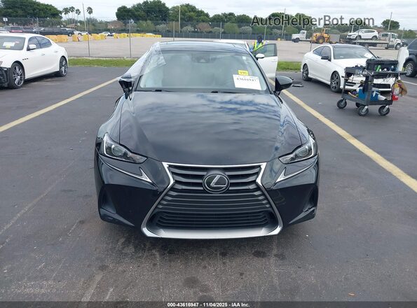 JTHDA1D28L5107464 2020 LEXUS IS 300 Черный Вид панели приборов