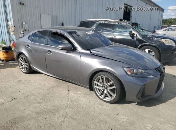 JTHG81F24L5040786 2020 LEXUS IS Серый Передняя правая четверть