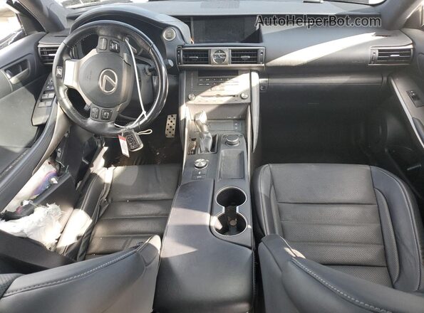 JTHG81F24L5040786 2020 LEXUS IS Серый Вид панели приборов