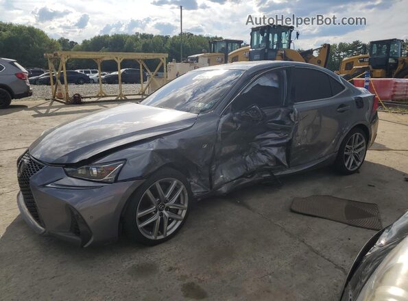 JTHG81F24L5040786 2020 LEXUS IS Серый Передняя левая четверть