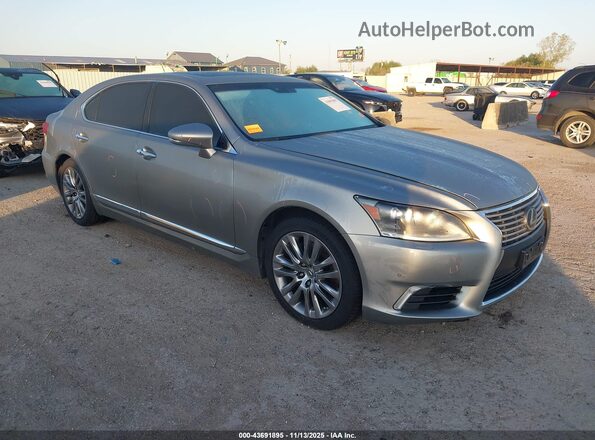 JTHGL5EF0G5057200 2016 LEXUS LS 460 Серебряный Передняя правая четверть