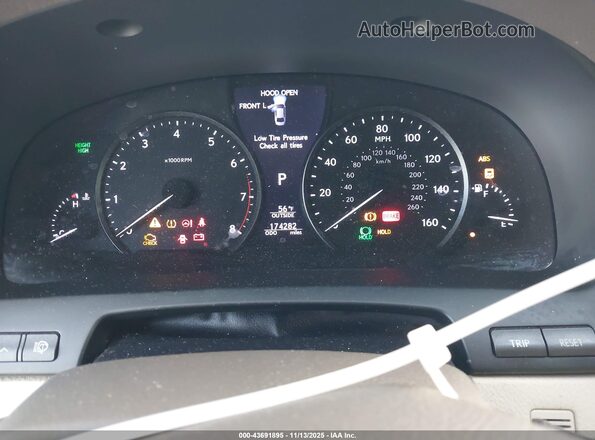 JTHGL5EF0G5057200 2016 LEXUS LS 460 Серебряный Вид задних сидений
