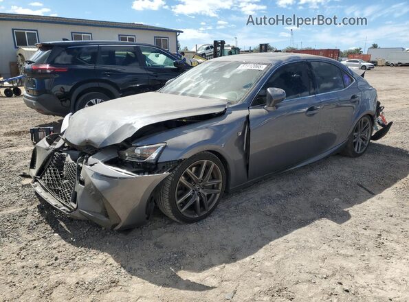 JTHGZ1B22L5035914 2020 LEXUS IS Charcoal Przód lewy