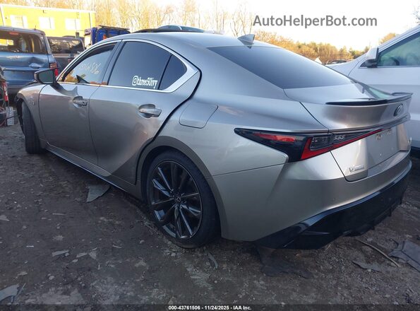 JTHGZ1B22M5042766 2021 LEXUS IS 350 Серебряный Задняя левая четверть