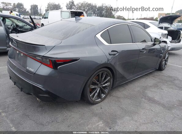 JTHGZ1B22P5068207 2023 LEXUS IS 350 Серый Задняя правая четверть