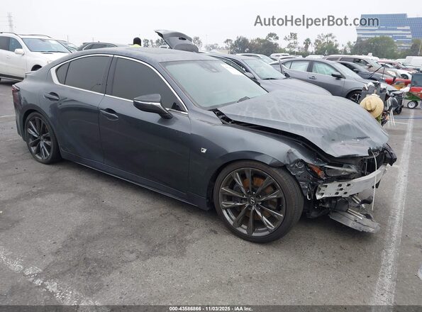 JTHGZ1B22P5068207 2023 LEXUS IS 350 Серый Передняя правая четверть