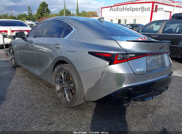 JTHGZ1B23M5046910 2021 LEXUS IS 350 Серебряный Задняя левая четверть