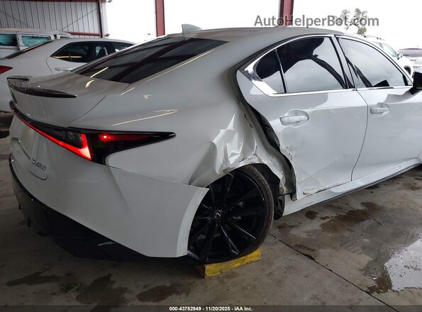 JTHGZ1B25R5080371 2024 LEXUS IS 350 Белый Вид спереди