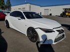 2021 Lexus Is 350 F Sport White vin: JTHGZ1B28M5043422