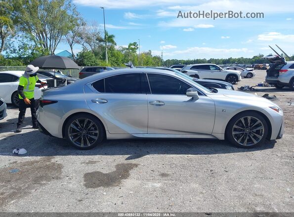 JTHGZ1B28P5059768 2023 LEXUS IS 350 Серебряный Вид задней части салона