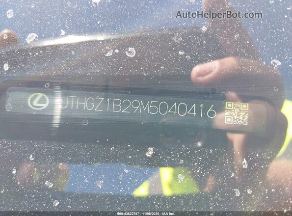 JTHGZ1B29M5040416 2021 LEXUS IS 350 Черный 