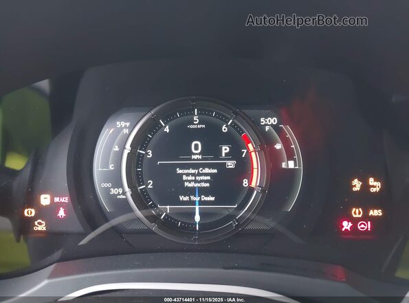 JTHGZ1B29S5085059 2025 LEXUS IS 350 Красный Вид задних сидений