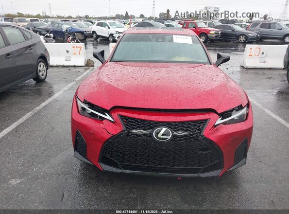 JTHGZ1B29S5085059 2025 LEXUS IS 350 Красный Вид щитка приборов