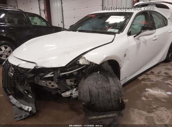JTHGZ1E23P5032182 2023 LEXUS IS 350 Белый Вид спереди
