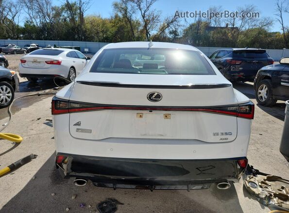 JTHGZ1E27M5022749 2021 LEXUS IS Белый Вид сзади