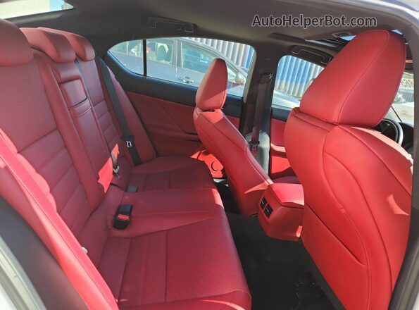 JTHGZ1E27M5022749 2021 LEXUS IS Белый Вид задних сидений