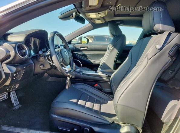 JTHGZ5BC1P5026532 2023 LEXUS RC Серебряный Вид салона спереди