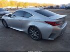 2016 Lexus Rc 200t   Silver vin: JTHHA5BC9G5001311