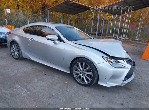 JTHHA5BC9G5001311 2016 LEXUS RC 200T Silver Przód prawy