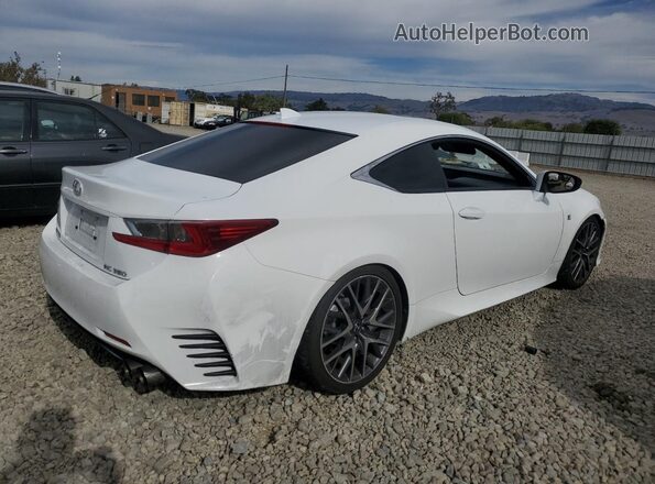 JTHHE5BC4G5013290 2016 LEXUS RC White უკანა მარჯვენა