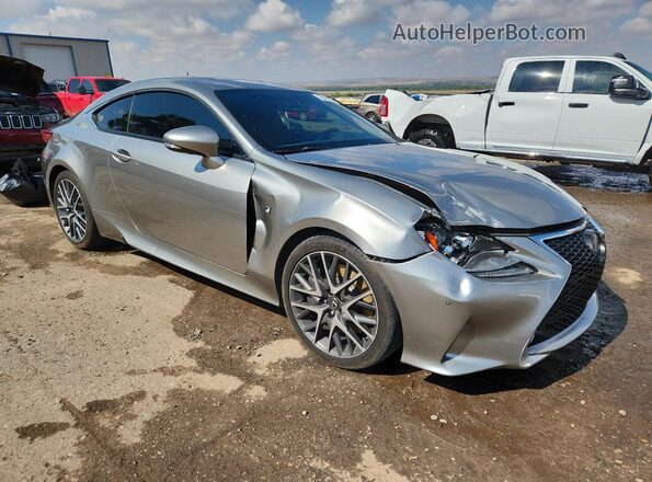JTHHE5BC7H5015147 2017 LEXUS RC Серебряный Передняя правая четверть
