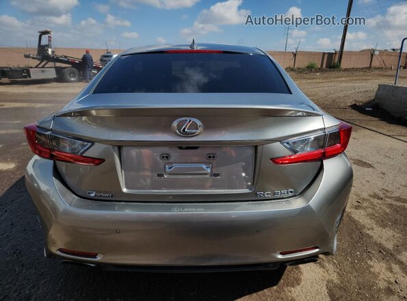 JTHHE5BC7H5015147 2017 LEXUS RC Серебряный Вид сзади