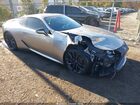 2018 Lexus Lc 500   Silver vin: JTHHP5AY3JA001119