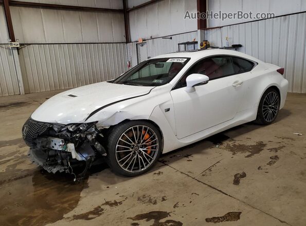 JTHHP5BC5G5004690 2016 LEXUS RC-F Белый Передняя левая четверть