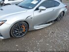 2016 Lexus Rc F   Silver vin: JTHHP5BC7G5005503