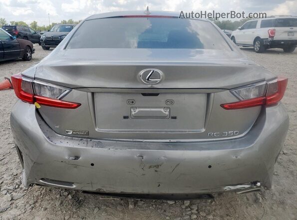 JTHHZ5BC0J5018787 2018 LEXUS RC Серебряный Вид сзади