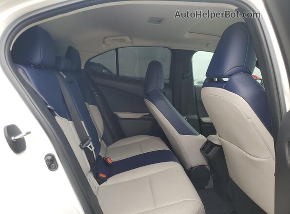 JTHP3JBH1M2039977 2021 LEXUS UX Белый Вид задней части салона