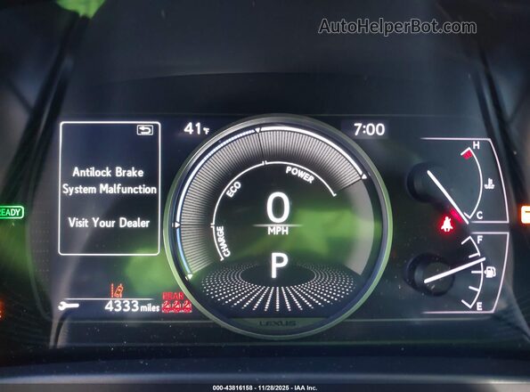 JTHP9JBH3M2037436 2021 LEXUS UX 250H Black Vista de los asientos traseros